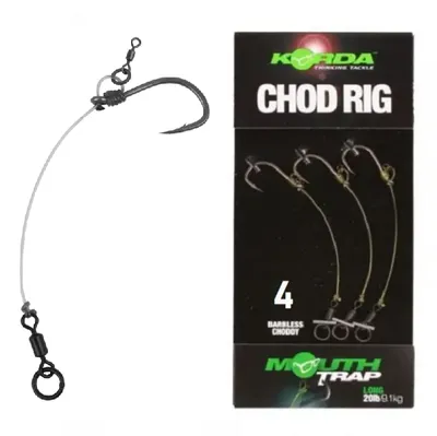 Korda Anzuelos Montados Chod Rig Long Size 4