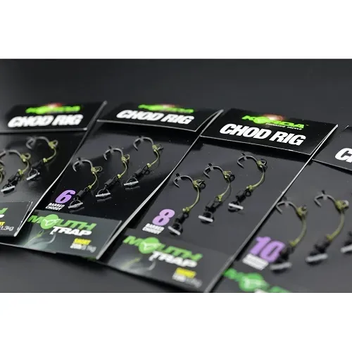 Korda Anzuelos Montados Chod Rig Long Size 6