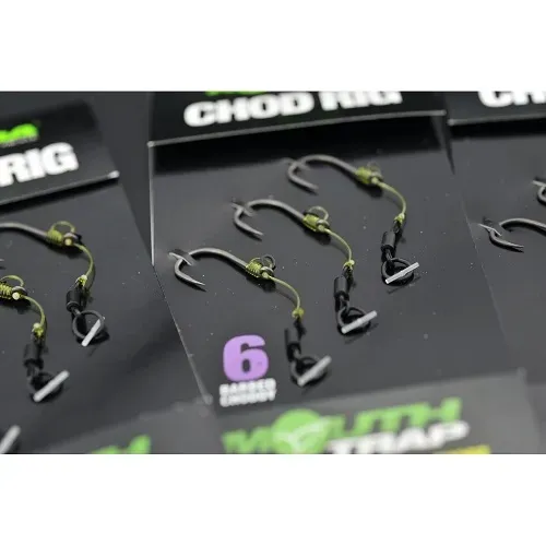Korda Anzuelos Montados Chod Rig Long Size 6