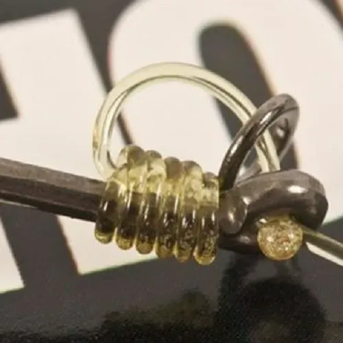 Korda Anzuelos Montados Chod Rig Short Barbed Size 4