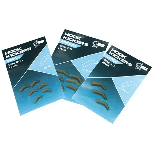Nash Hook Kickers Medium Size 5-7 10Unid