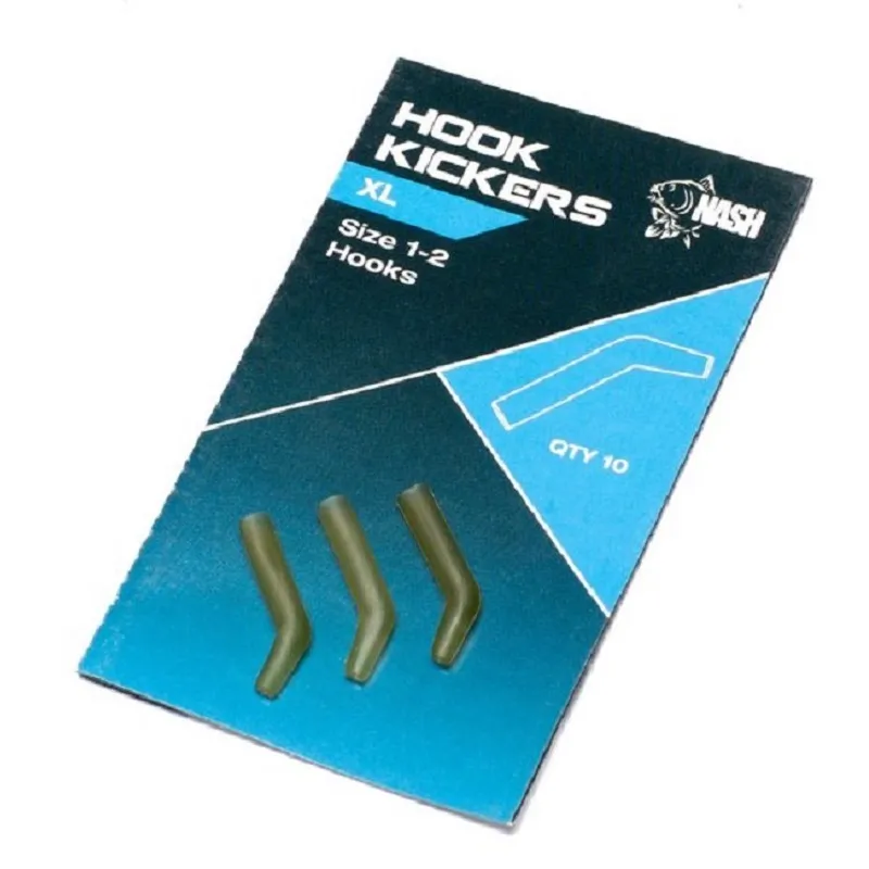Nash Hook Kickers XL Size 1-2 10Unid