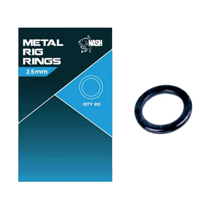 Nash Metal Rig Rings 2,5mm