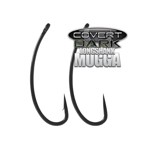 GARDNER COVERT DARK LONGSHANK MUGGA HOOKS B Nº 4 DLSMH4