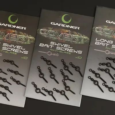 GARDNER COVERT SWIVEL BAIT SCREWS ANTI GLARE CSWB