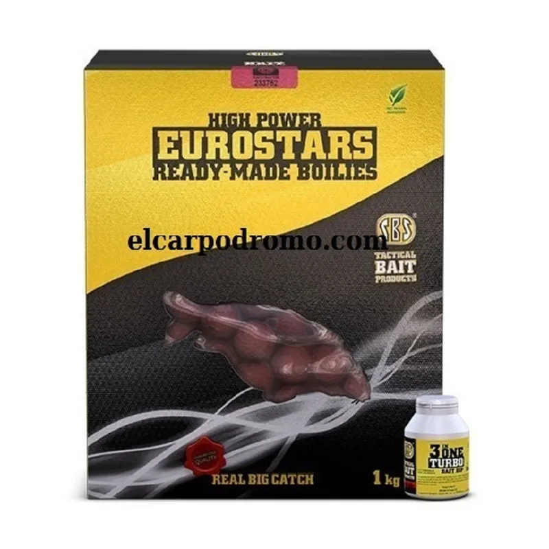 SBS BAITS EUROSTARS BOILIES FRANKFURTER (20 MM) + DIP 60070