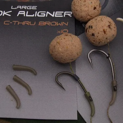 GARDNER COVERT HOOK ALIGNER C THRU SMALL BROWN CHAB