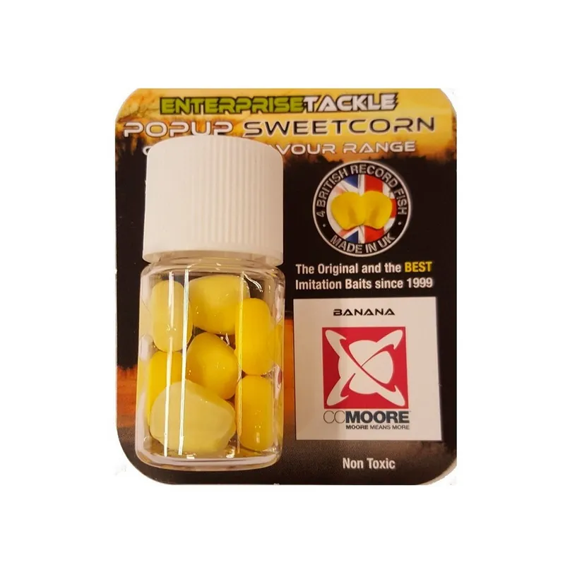 ENTERPRISE TACKLE POPUP SWEETCORN CC MOORE BANANA ET13FCCBA