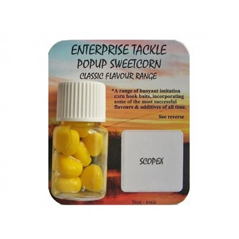 ENTERPRISE TACKLE POPUP SWEETCORN CLASSIC FLAVOUR RANGE SCOPEX ET27FS