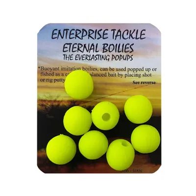 ENTERPRISE TACKLE ETERNAL BOILIES AMARILLO 12 MM ET34FY12