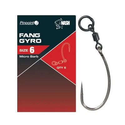 Nash Twister Fang Gyro Micro Barbed Size 6
