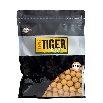 DYNAMITE BAITS BOILIES SWEET TIGER & CORN 20MM 1KG DY1006