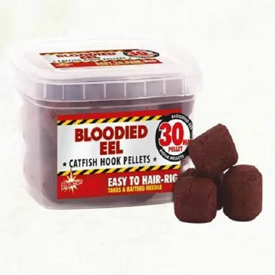 DYNAMITE BAITS BLOODIED EEL CATFISH HOOK PELLETS 30MM DY792