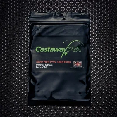 CASTAWAY PVA SOLID BAGS 60MM X 105MM 25 UNIDADES CPVA60105