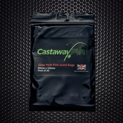CASTAWAY PVA SOLID BAGS 60MM X 105MM 25 UNIDADES CPVA60105
