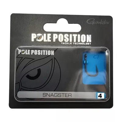GAMAKATSU POLE POSITION SNAGSTER HOOKS SIZE 4 8542304