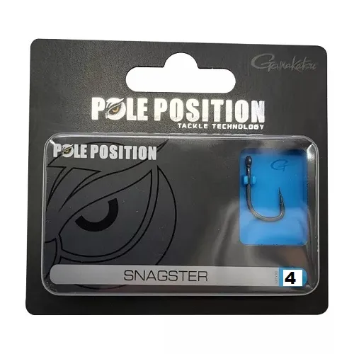 GAMAKATSU POLE POSITION SNAGSTER HOOKS SIZE 4 8542304