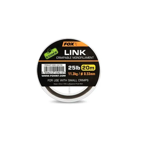 Fox Edges Link Trans Khaki Mono 25Lb 0.53Mm