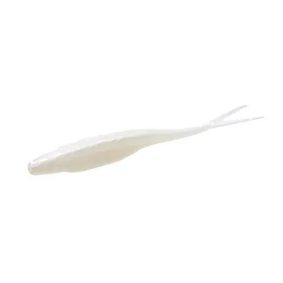 ZOOM SALTY SUPER FLUKE 5.25 ZOOM WHITE PEARL (10 UNID) 023 045
