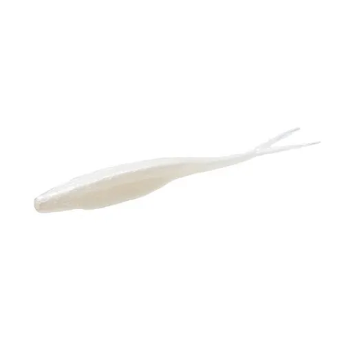 ZOOM SALTY SUPER FLUKE 5.25 ZOOM WHITE PEARL (10 UNID) 023 045