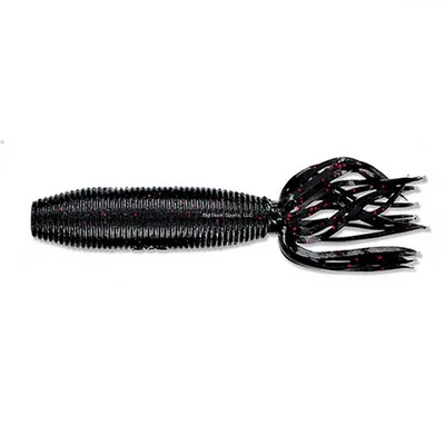 GARY YAMAMOTO 4FT FAT IKA BLK WSM RED FLX (10 UNIDADES) 92F 10 051