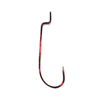 HARUKI YOKOHAMA COBRA HOOKS OSHAUGHNESSY WORM RED 4.OZ
