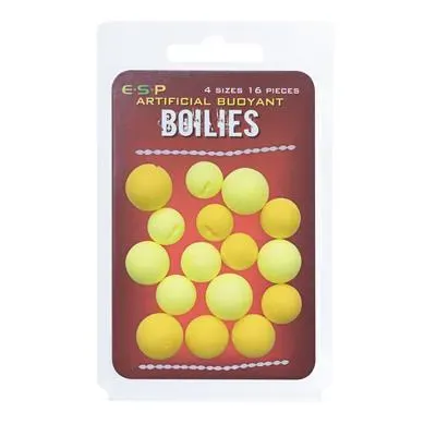 ESP BOILIES ARTIFICIAL BUOYANT YELLOW 4 SIZE 16 UNID ETBBYFY01