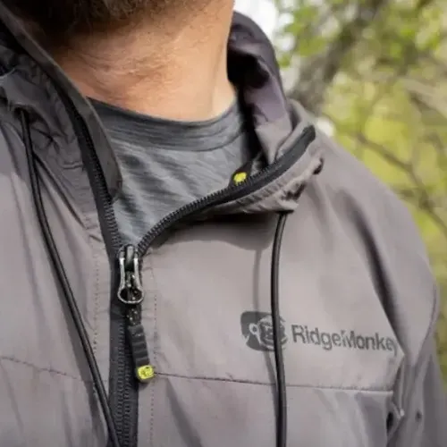 Ridgemonkey Apearel Dropback Lightweight Hydrophobic Jacket Grey Size M