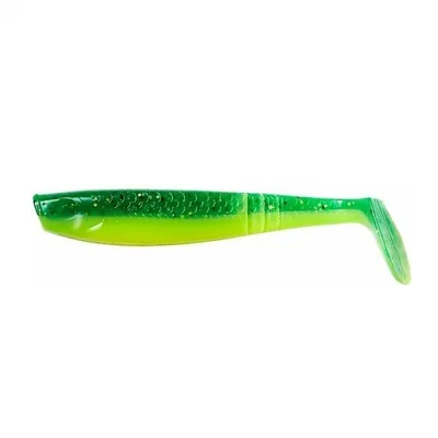RON THOMPSON SHAD PADDLETAIL UV GREEN LIME BULK 10CM 7G 65436
