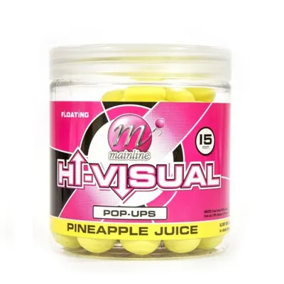 MAINLINE HI VISUAL POP UPS YELLOW PINEAPPLE JUICE 15MM 250ML M13001