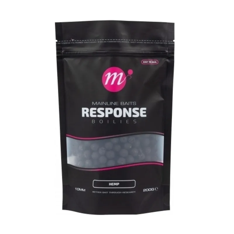 MAINLINE RESPONSE BOILIES HEMP 10MM 200G M01005
