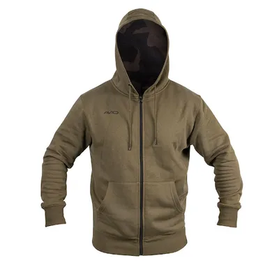 Avid Carp Distortion Zip Hoodie Size 2XL
