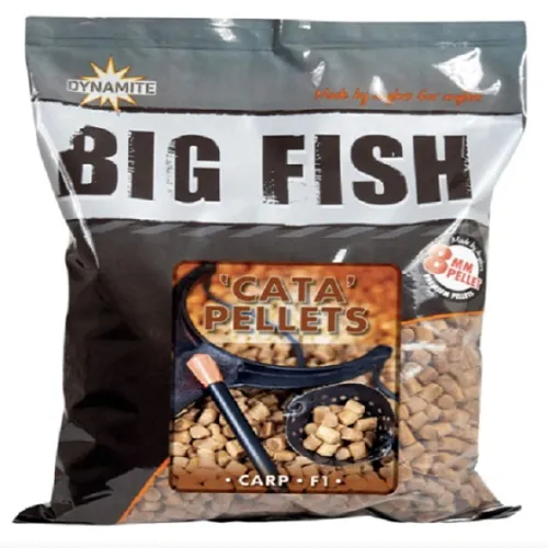 DYNAMITE BAITS BIG FISH CATA PELLETS CARP F1 8MM 1.8KG DY1078
