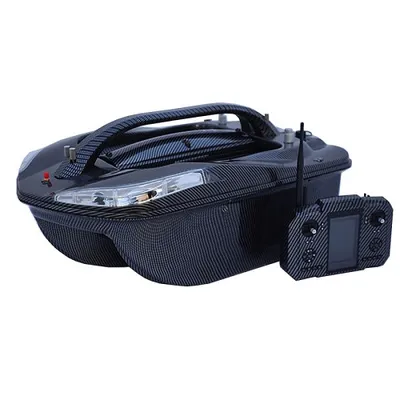 BARCO CEBADOR BAITSTAR BAITBOAT CARBONO CON SONDA + GPS