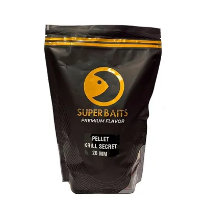 SUPERBAITS PREMIUM FLAVOR PELLET KRILL SECRET 20MM 800G 023090
