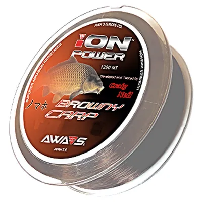 AWA SHIMA ION POWER BROWNY CARP 0,33MM 15,90KG 1200M