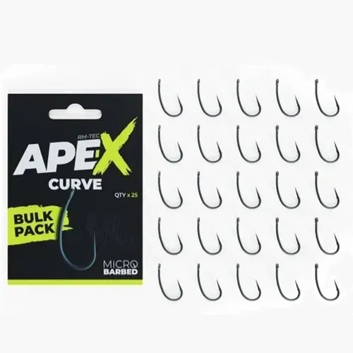 Ridgemonkey Ape-X Curve Bulk Pack 25 Unid Size 6