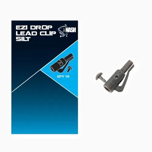 Nash Ezi Drop Lead Clip Dark Silt