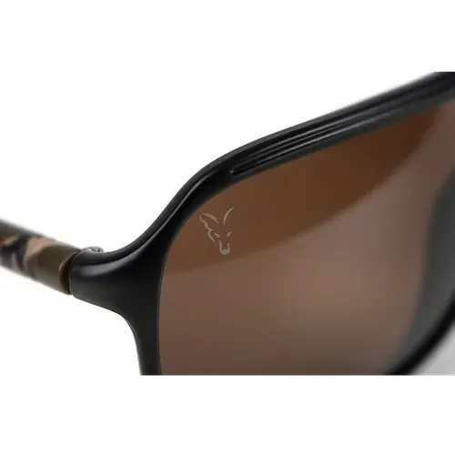 Fox Gafas Aviator Black & Camo Brown Lense