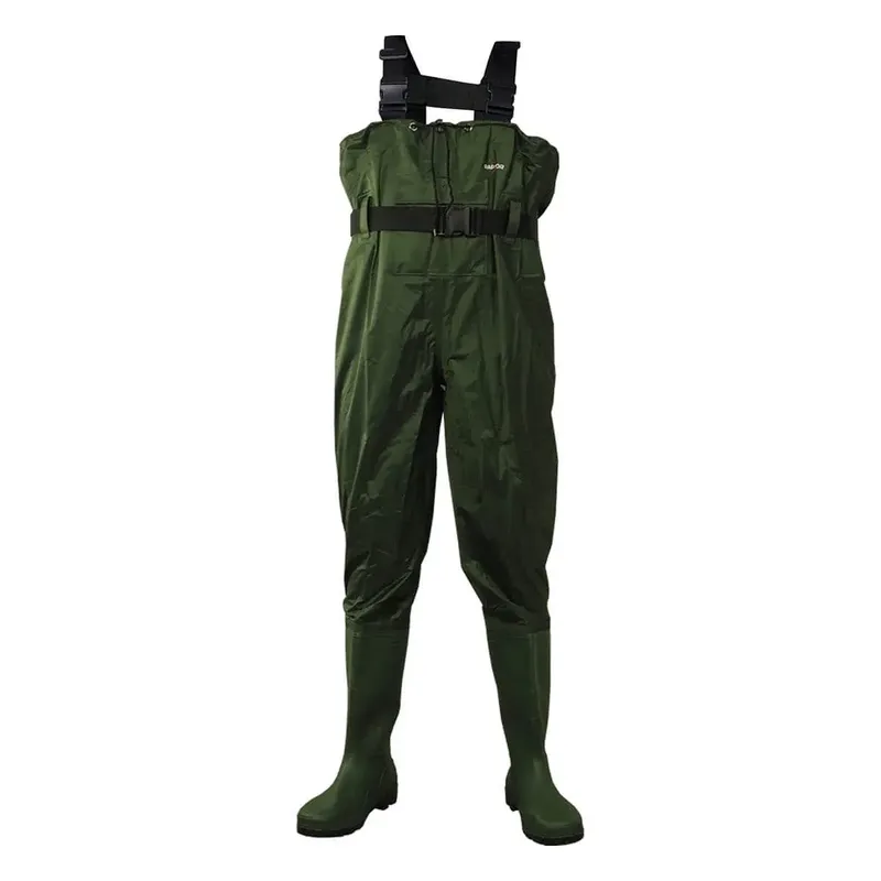 RAPTOR CHEST WADERS NYLON OLIVE GREEN SIZE 43 8984243270