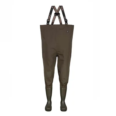 FOX LIGHTWEIGHT CHEST WADERS KHAKI SIZE42 CFW181