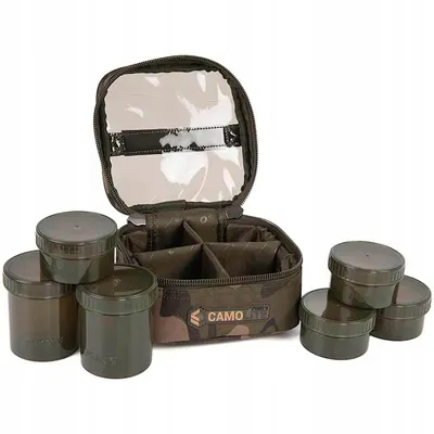 Fox Camolite 6 Pot Hookbait Case