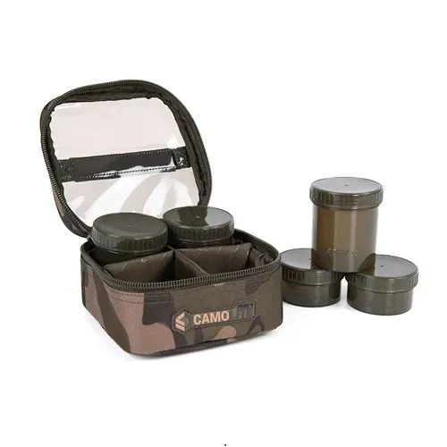 Fox Camolite 6 Pot Hookbait Case