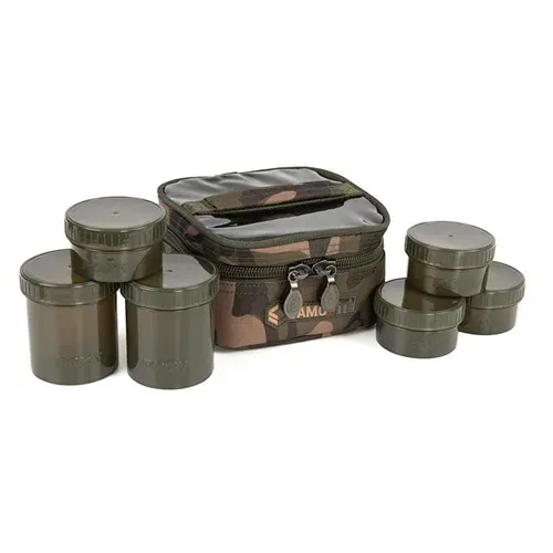 Fox Camolite 6 Pot Hookbait Case