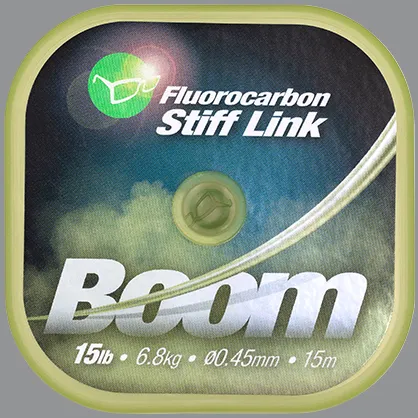 Korda BOOM Fluorocarbon Stiff Link 15LB KB00M45