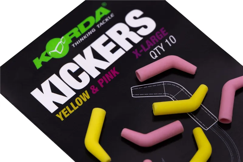 Korda Kickers XL Yellow/Pink KICK19
