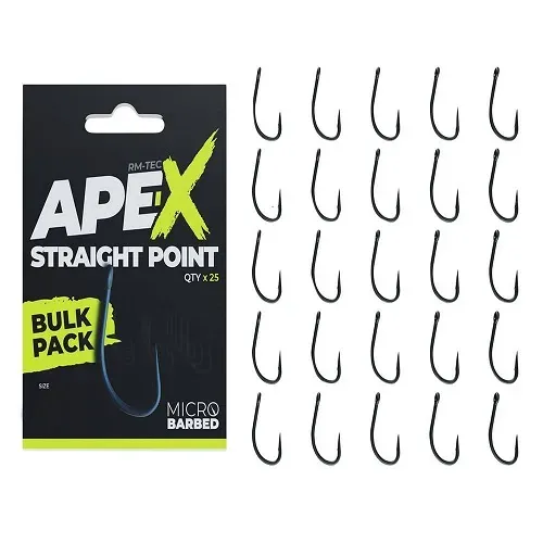 Ridgemonkey Ape-X Straight Point Bulk Pack 25 unid Size 4