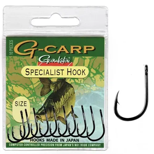 GAMAKATSU CARP SPECIMEN HOOK SIZE 1 SPECIMENHOOK1