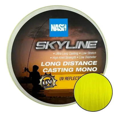 Nash Skyline Mono Uv Yellow 0,30mm 1000m