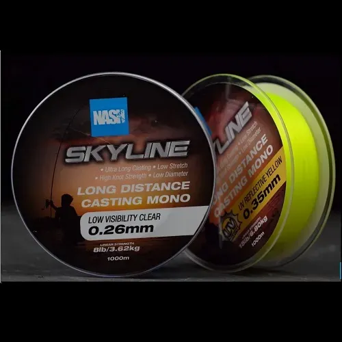 Nash Skyline Mono Uv Yellow 0,35mm 1000m